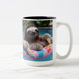 Sommar Sloth Mugg