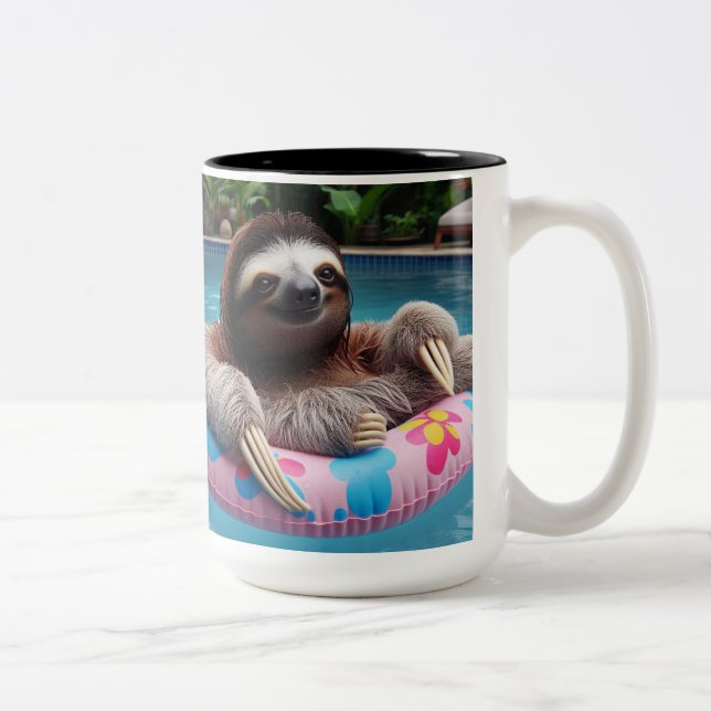 Sommar Sloth Mugg (Höger)