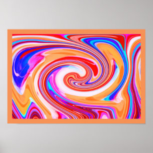 Sommar sol art poster