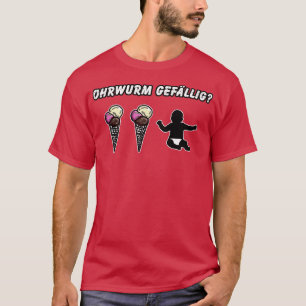 Sommar Sol Music Ice Öar Mask Roliga meningar Bra T Shirt