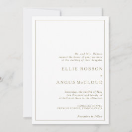 Sommar solnedgång akvarell bröllopsinbjudan inbjudningar