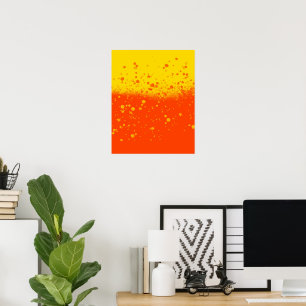 Sommar Solsken Minimalistisk Tryck