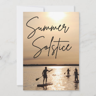 Sommar Solstice-partiets inbjudan