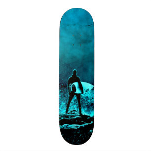 Sommar som surfar Grungestil Skateboard Bräda 20 Cm