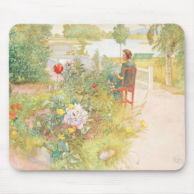 Sommar, sönfödd av Carl Larsson Musmatta (Framsidan)