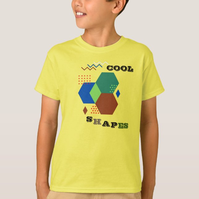 Sommar söta former småbarnskläder t shirt (Framsida)