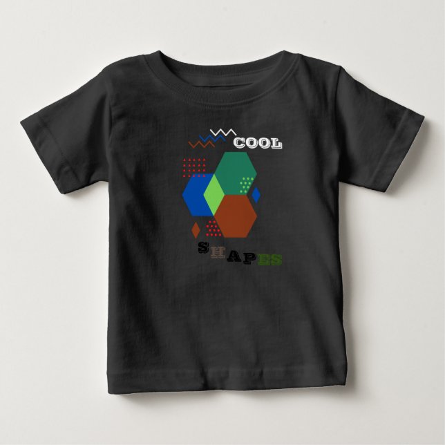 Sommar söta former småbarnskläder t shirt (Framsida)
