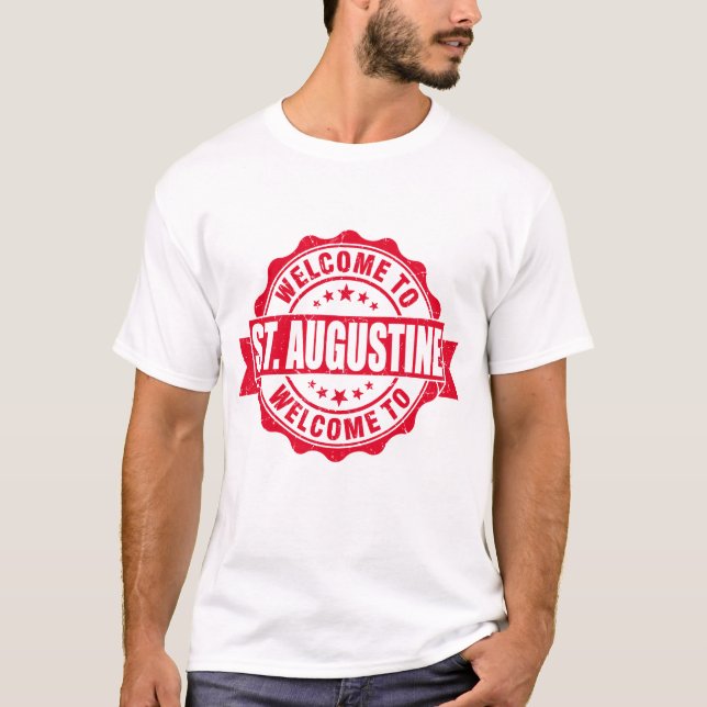 Sommar st. augustine-florida t shirt (Framsida)