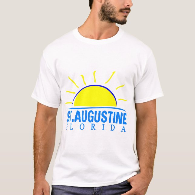 Sommar st. augustine-florida t shirt (Framsida)