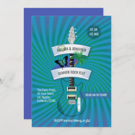 Sommar-Sten-festivalen Bröllop Inbjudningar