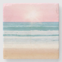 Sommar Strand Design Sten Coasters