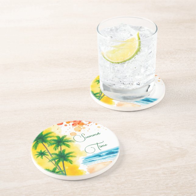 “Sommar” stranddesign Underlägg (Sidan)
