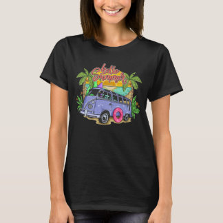 Sommar-Surfa Sunset Beach Vacation T-Shirt