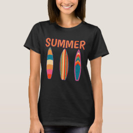 Sommar Surfbrädor T Shirt