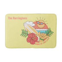 Sommar Surfer-badkar med eget namn