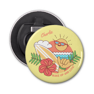 Sommar Surfer-namn, flaska-öppnare Flasköppnare