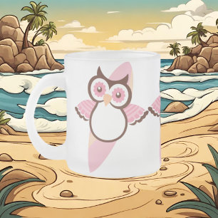Sommar Surfing Uggla Frosted Mugg