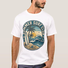 SOMMAR SURFKLUBB TRÖJA FÖR SOMMAREN OC (UNISEX)