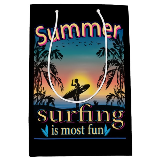 Sommar - surfning är den största Roligten medelsto (Framsidan)