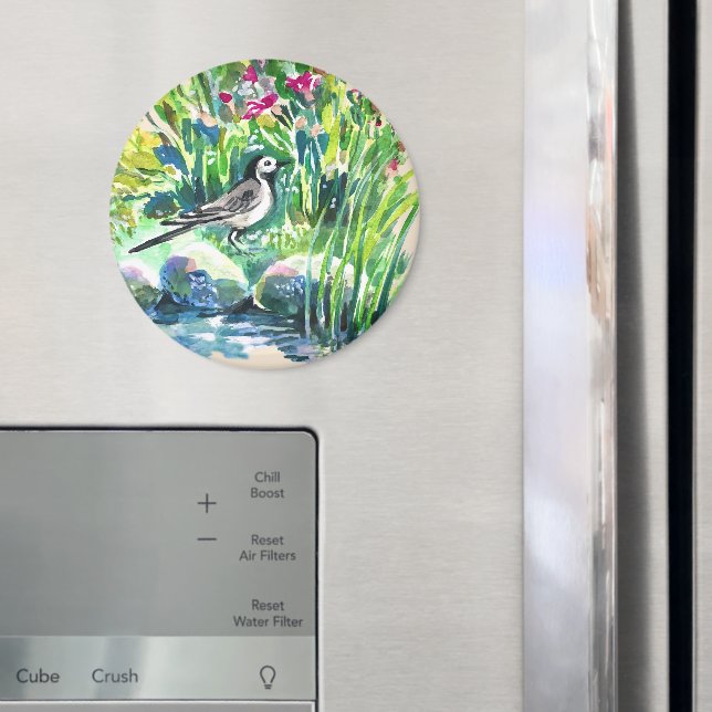 Sommar, svans, vild blommor magnet (In Situ (Fridge))