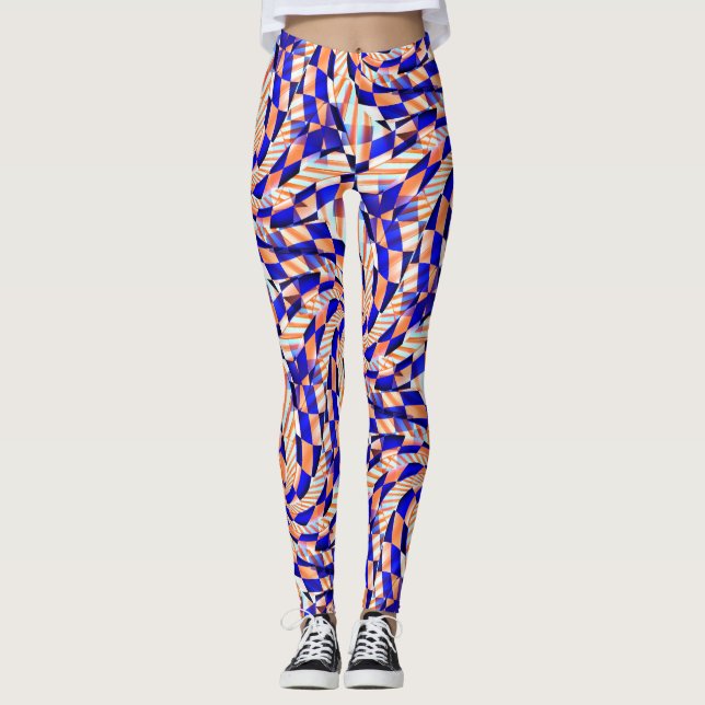Sommar Swirls...... Leggings (Framsida)