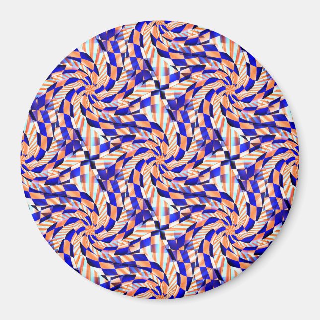 Sommar Swirls....... Magnet (Framsidan)