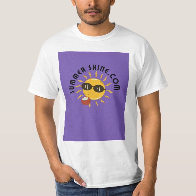 Sommar T-shart T Shirt (Framsida)