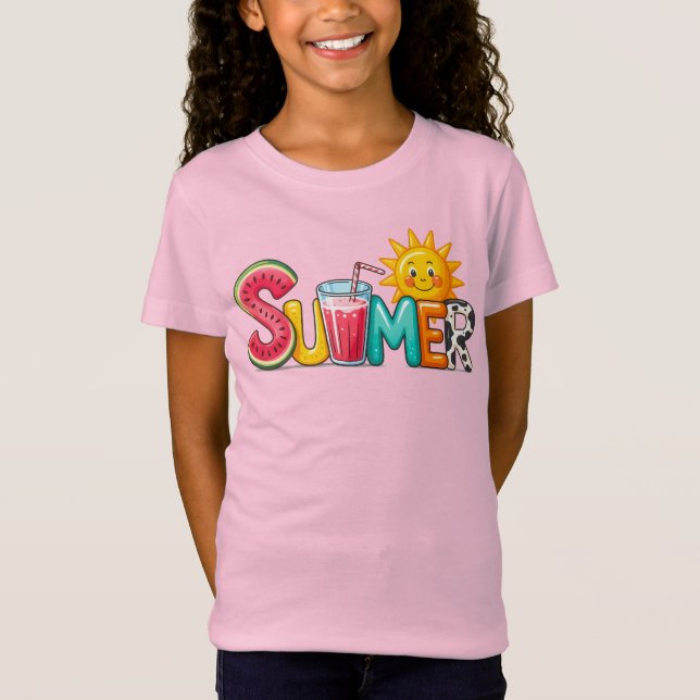 Sommar  t shirt (Framsida)