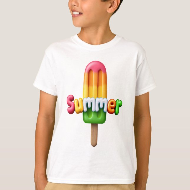 Sommar  t shirt (Framsida)