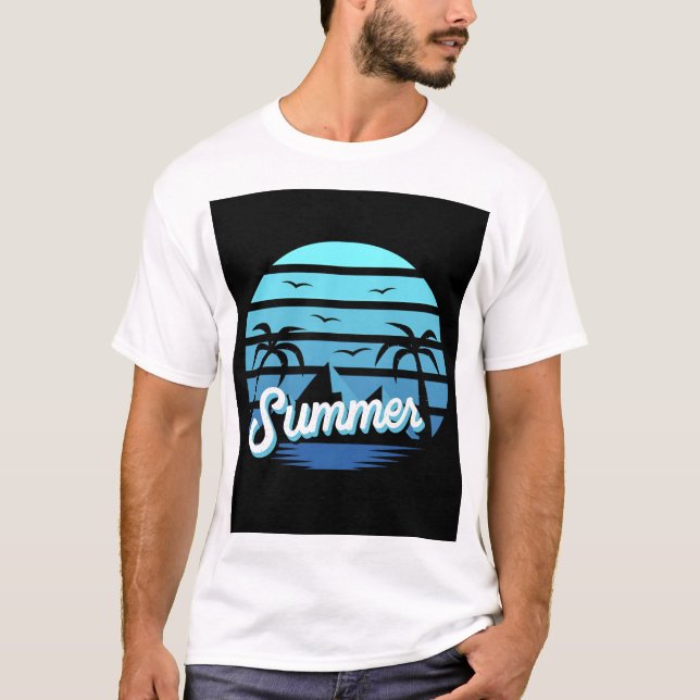 Sommar T-shirt  (Framsida)