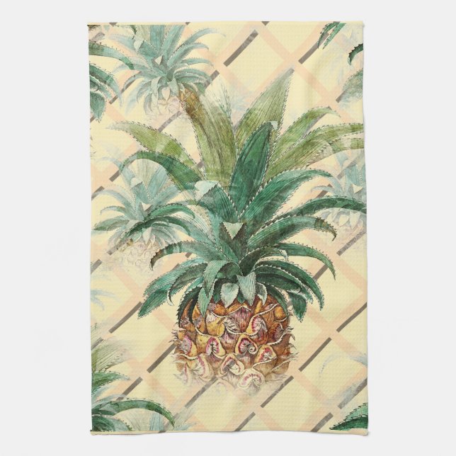 Sommar Thated Pineapple Kökshandduk (Vertikal)