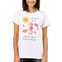 Sommar tid-glöm stormarna T-Shirt