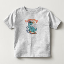 sommar tid kul t-shirt design