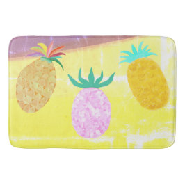 Sommar Tiki Ananas Luau Badrumsmatta