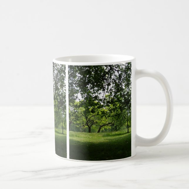 Sommar Träd Park Photo Mugg (Höger)