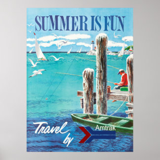Sommar Travel Poster