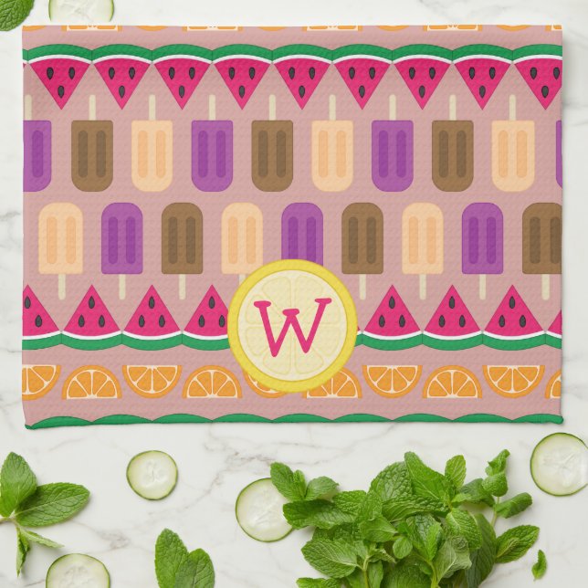 Sommar Treats Kitchen Towel Kökshandduk (Vikta)