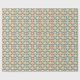 Sommar Tropska Palmer & Geometrisk Sol Design Presentpapper