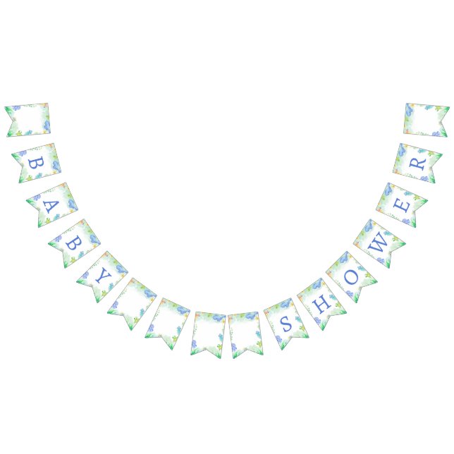 Sommar under Sea Baby Shower Vimplar (Alla)