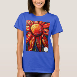 Sommar utslagsplats för finalhäftig rörelse tee shirt