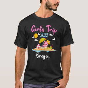 Sommar-Vacation Girls Resa 2022 Oregon Beach T Shirt