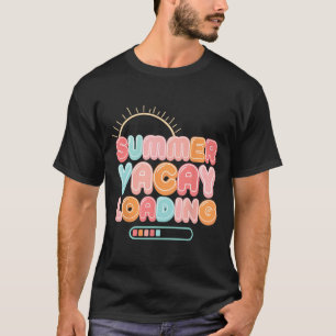 Sommar Vacay Loading Vacation Hawaii Beach-familje T Shirt