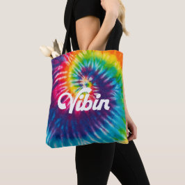 Sommar Vibe Print Tote Tygkasse