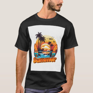 Sommar Vibe-skjorta T Shirt