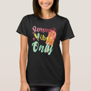 Sommar Vibes Endast sommarfrukt Ice Cream Melon Le T Shirt