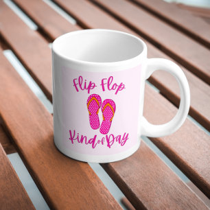 Sommar Vibes flip-flop typ av dag 🩴 Kaffemugg