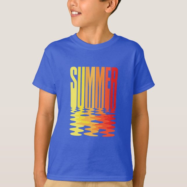 Sommar Vibes - Heatwave T Shirt (Framsida)