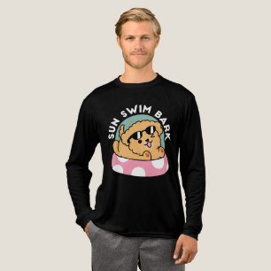 Sommar Vibes Hund - Flytande marionett med solglas T Shirt