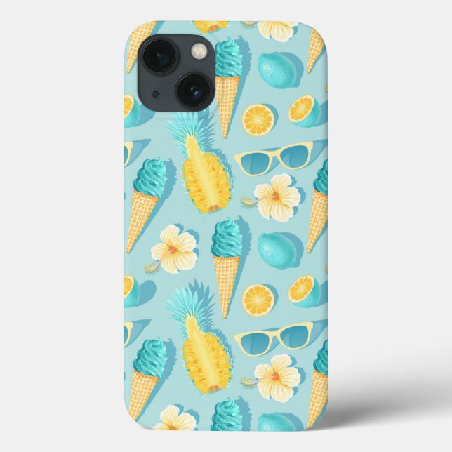 Sommar Vibes iPhone/iPad-fall (Baksida)