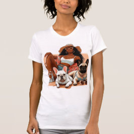 Sommar Vibes med Mamma och Frenchies T Shirt